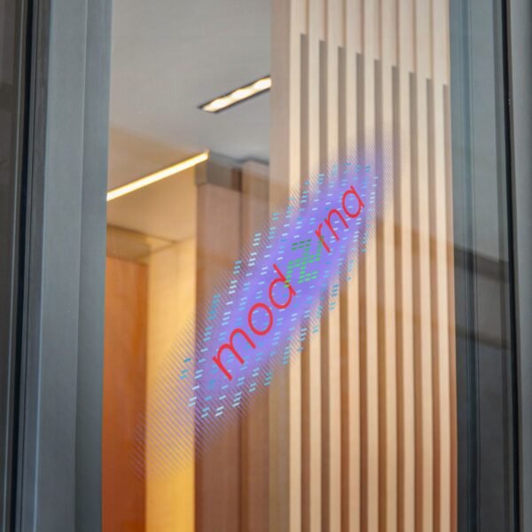 Moderna Direct to Film Transparent Stickers