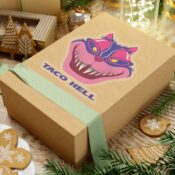 Taco Hell Transparent Cut-Out Stickers - Thumbnail Image 3