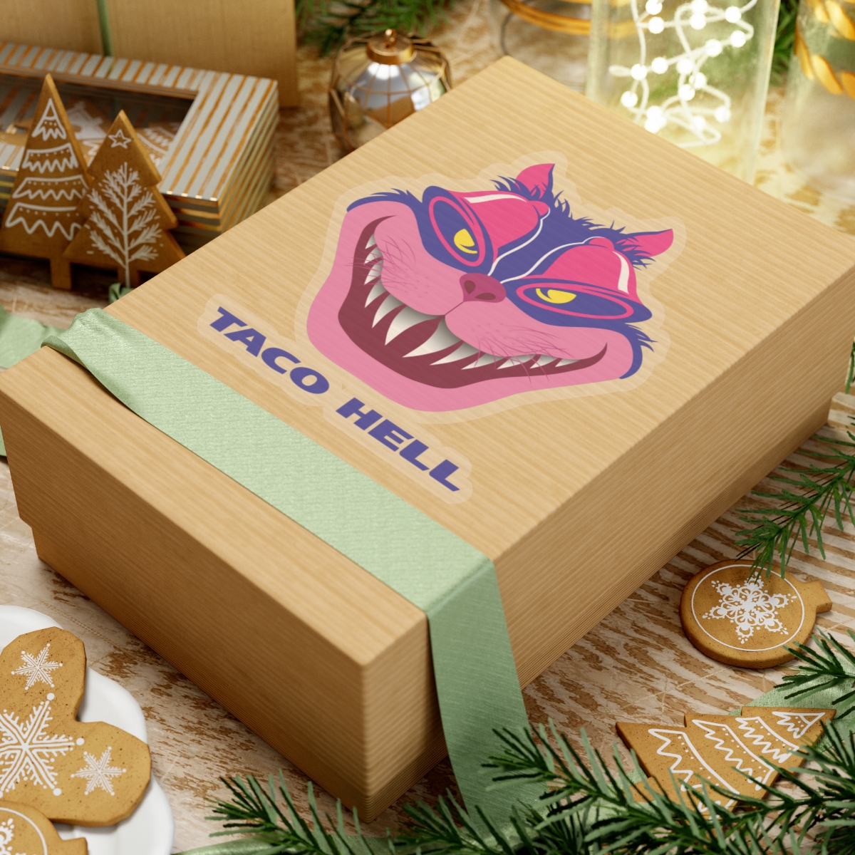 Taco Hell Transparent Cut-Out Stickers - Image 3