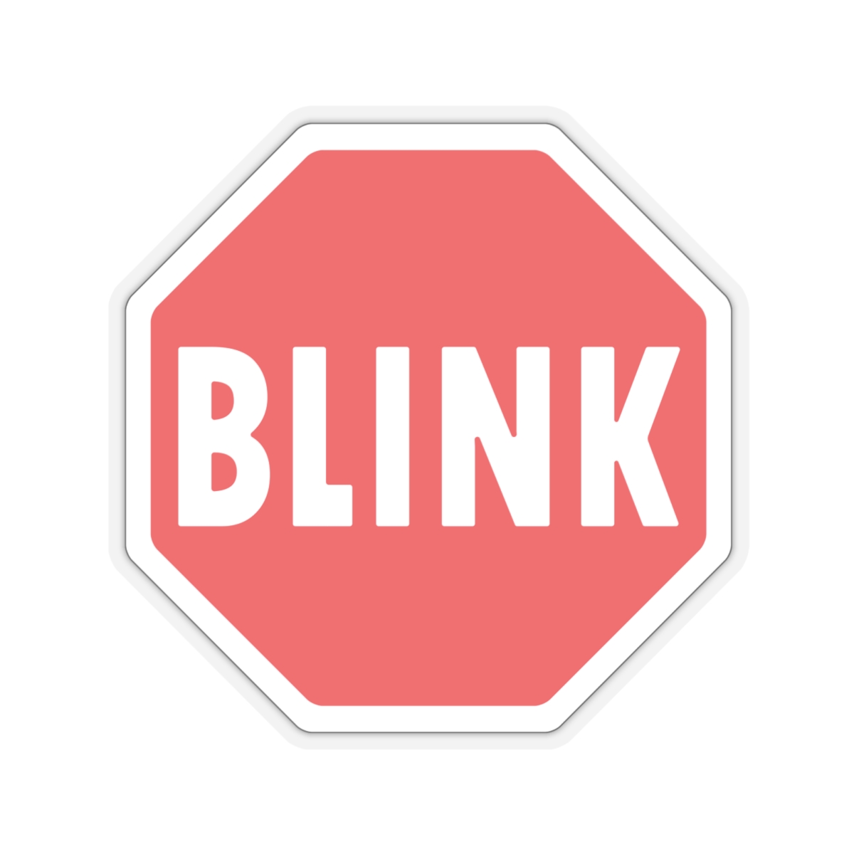 Blink Transparent Cut-Out Stickers - Image 2