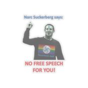 Narc Suckerberg Transparent Cut-Out Stickers - Thumbnail Image 7