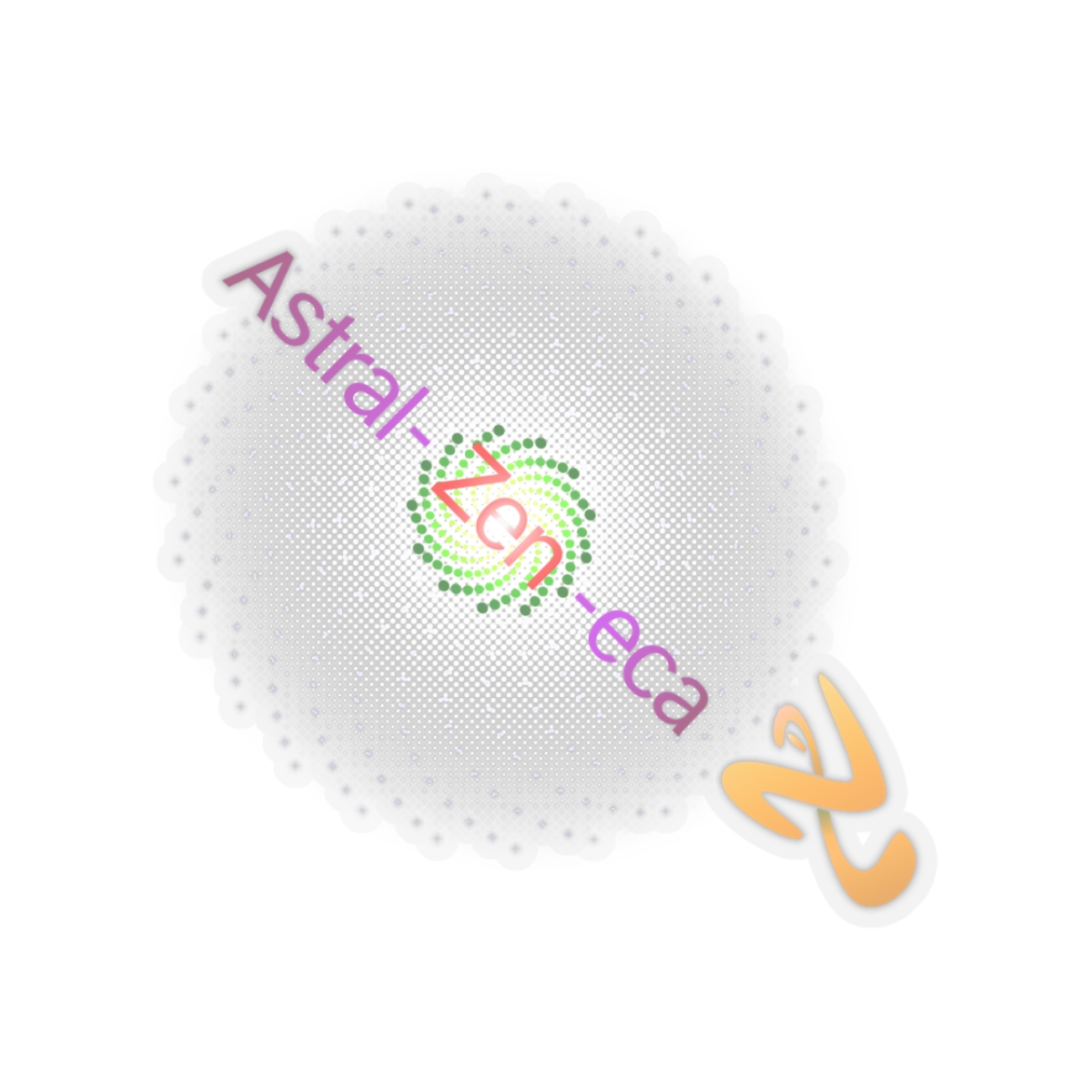 Astral-Zen-eca Transparent Cut-Out Stickers - Image 7