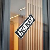 No Way Direct to Film Transparent Stickers - Thumbnail Image 16