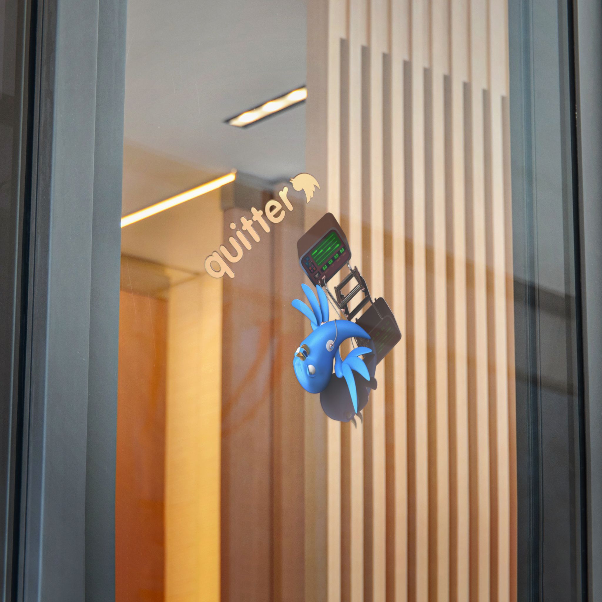 Quitter Direct to Film Transparent Stickers - Image 14