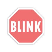 Blink Transparent Cut-Out Stickers - Thumbnail Image 7