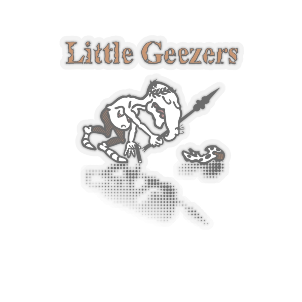 Little Geezers Transparent Cut-Out Stickers - Image 4