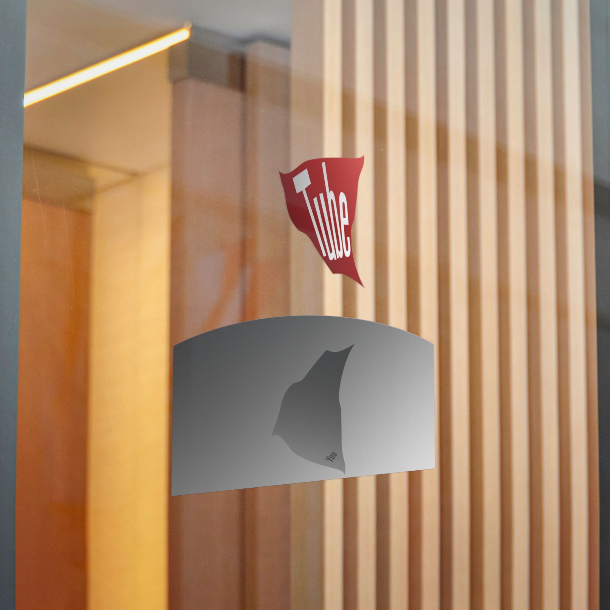 YouTube Direct to Film Transparent Stickers - Image 10