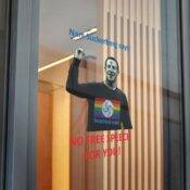Narc Suckerberg Direct to Film Transparent Stickers - Thumbnail Image 10