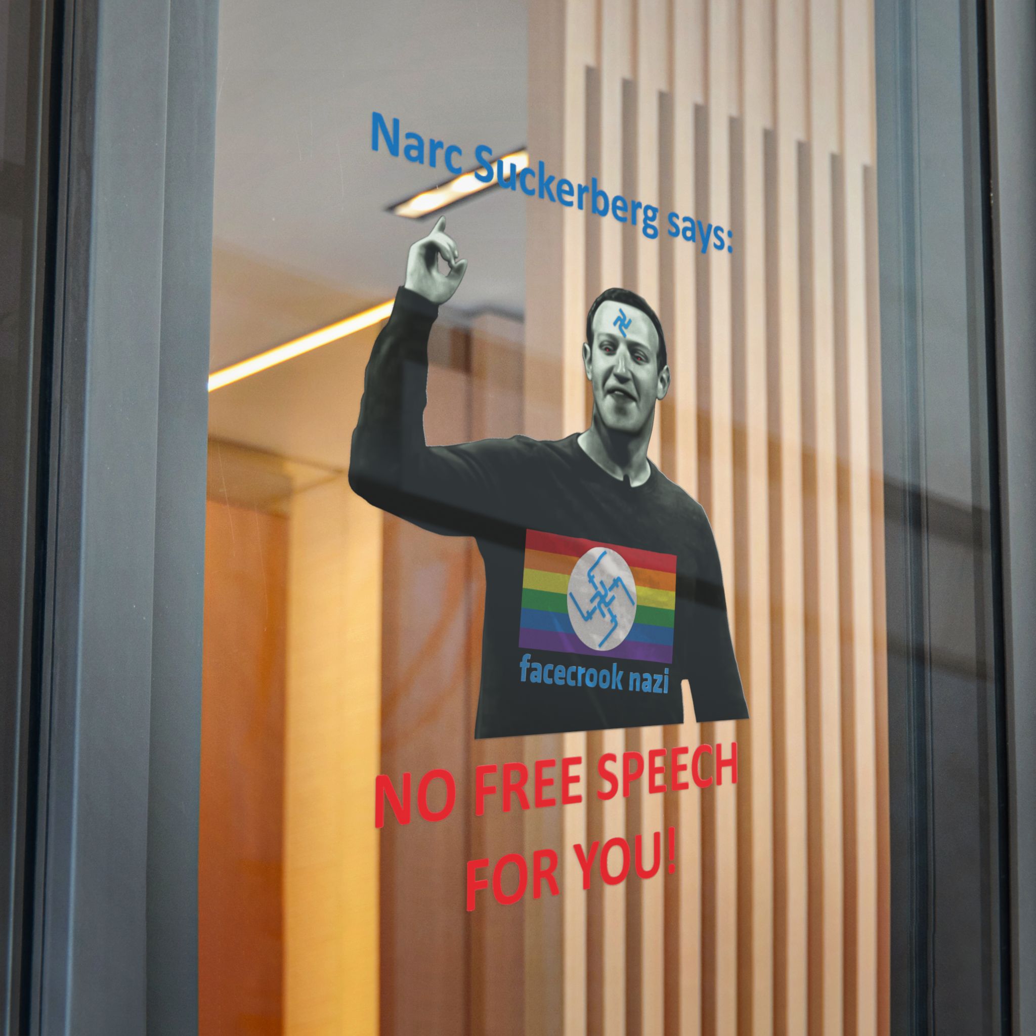 narc suckerberg direct to film transparent stickers