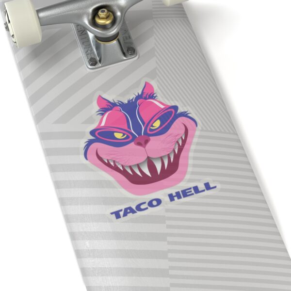 taco hell transparent cut-out stickers