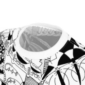 Crunching on Patterns to Infinity Men's All Over Printed T Shirt - Thumbnail Image 6
