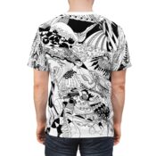 Crunching on Patterns to Infinity Men's All Over Printed T Shirt - Thumbnail Image 2