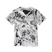 Crunching on Patterns to Infinity Men's All Over Printed T Shirt - Thumbnail Image 7