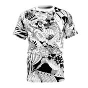Crunching on Patterns to Infinity Men's All Over Printed T Shirt - Thumbnail Image 10
