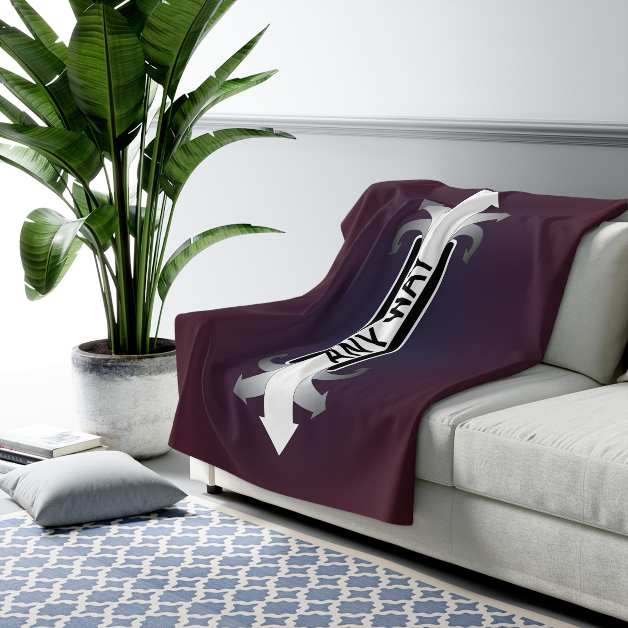 Any Way Sherpa Fleece Blanket - Image 3