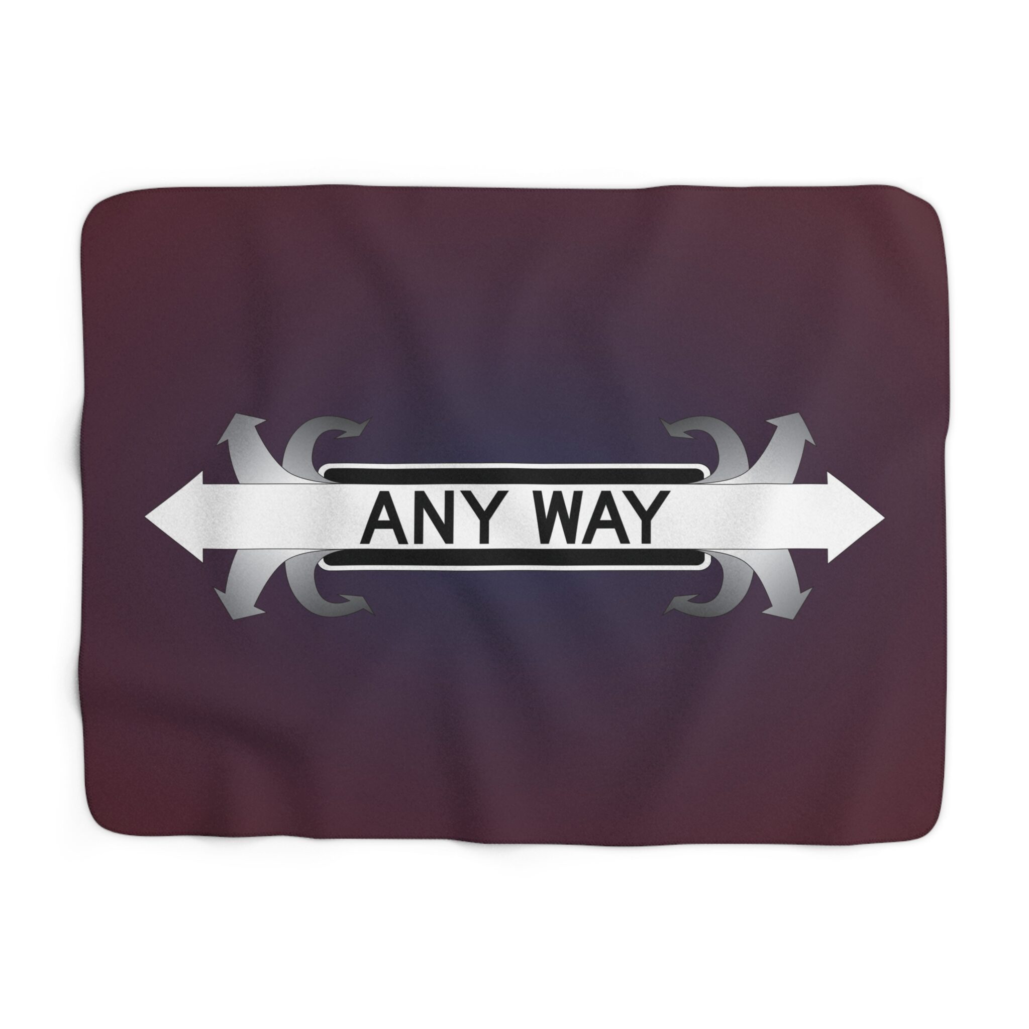 any way sherpa fleece blanket