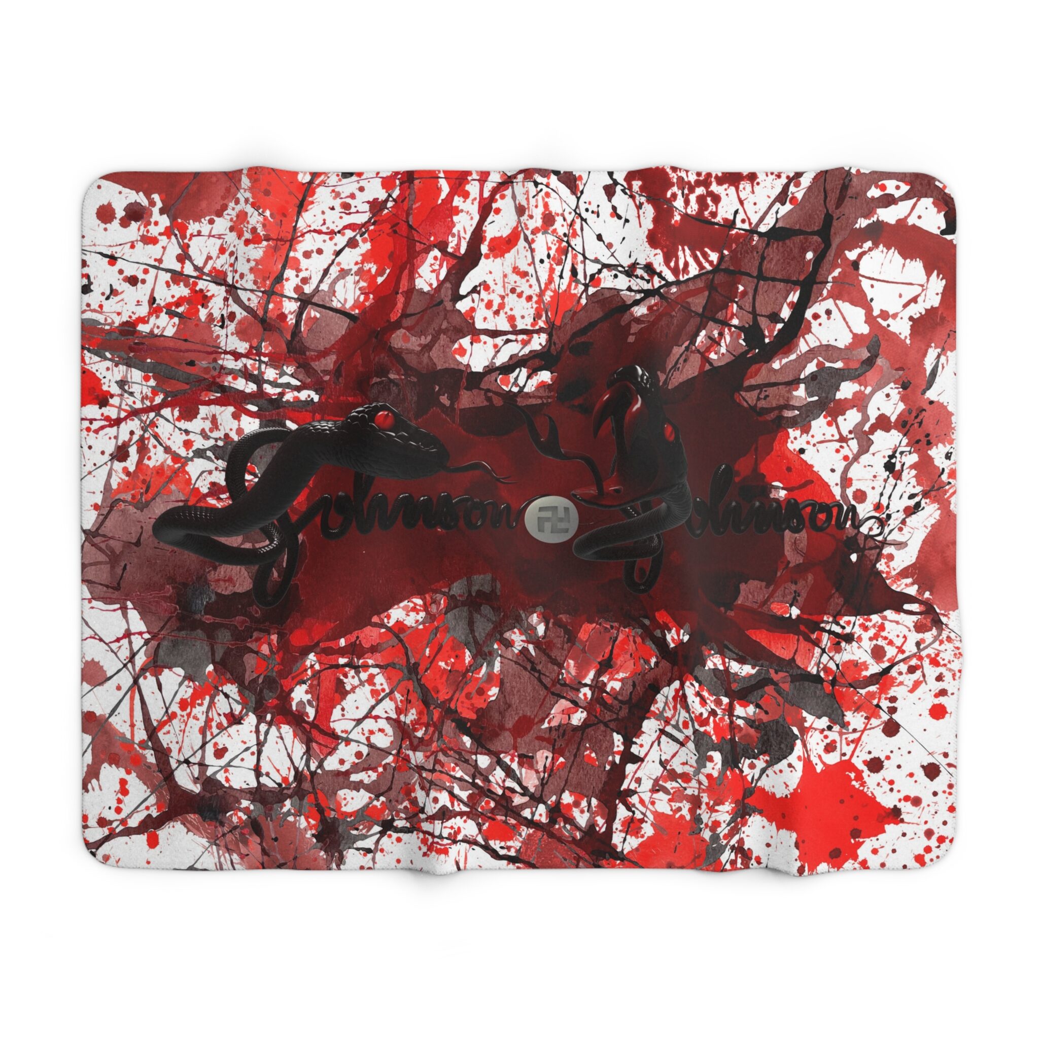 Johnson & Johnson Sherpa Fleece Blanket - Image 5
