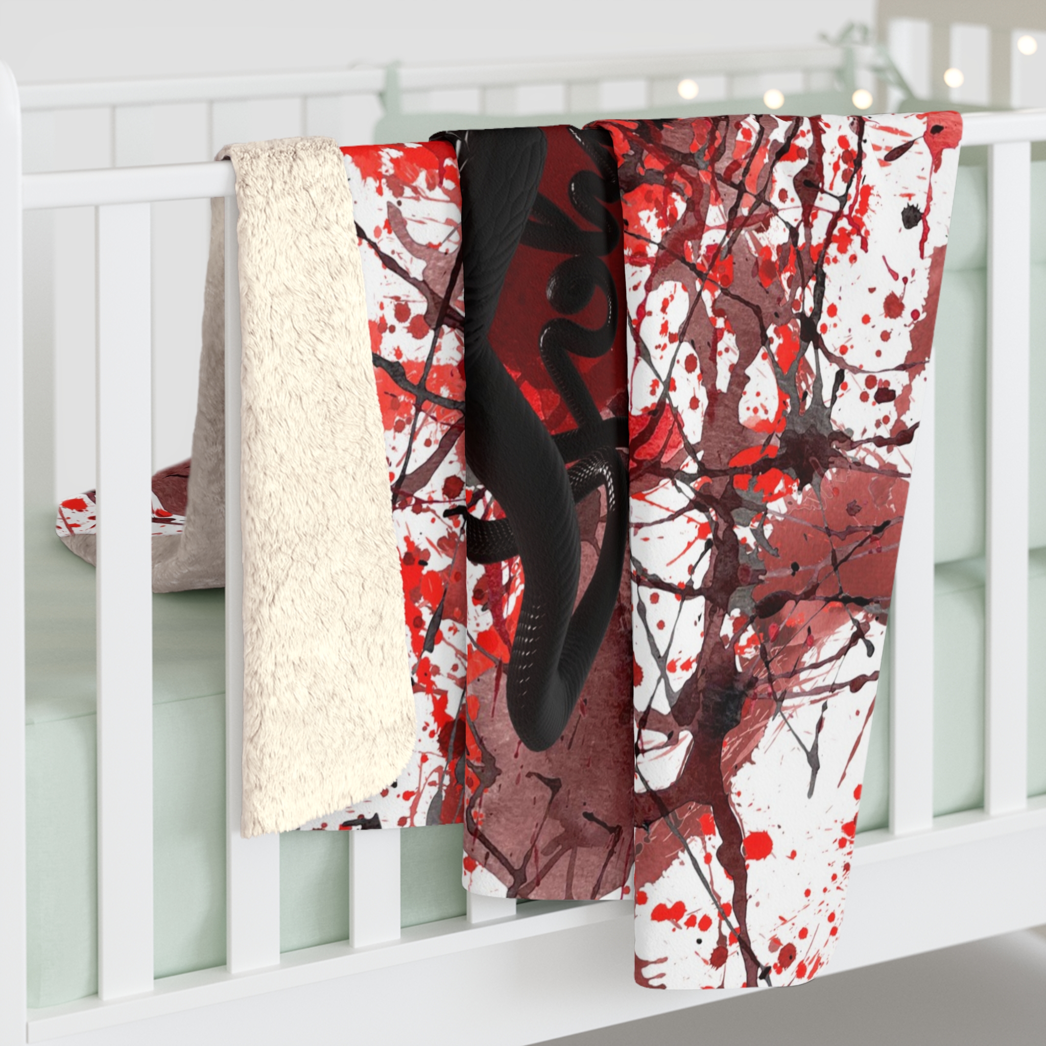 Johnson & Johnson Sherpa Fleece Blanket - Image 4