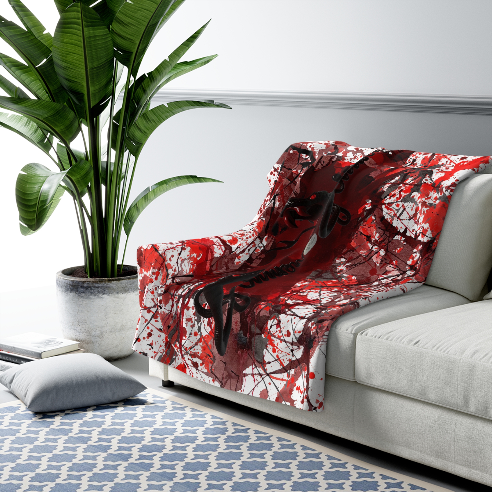 Johnson & Johnson Sherpa Fleece Blanket - Image 3