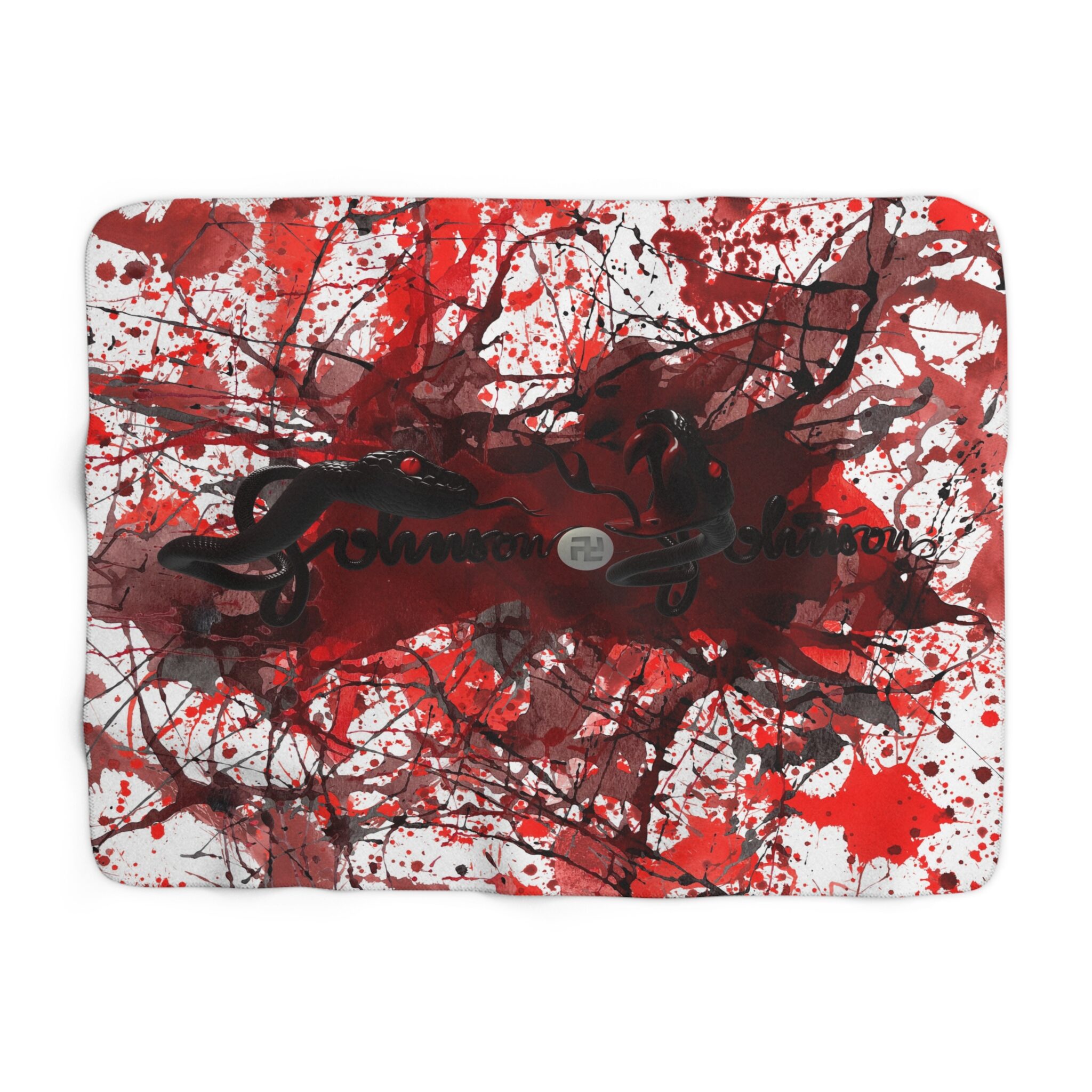 johnson & johnson sherpa fleece blanket