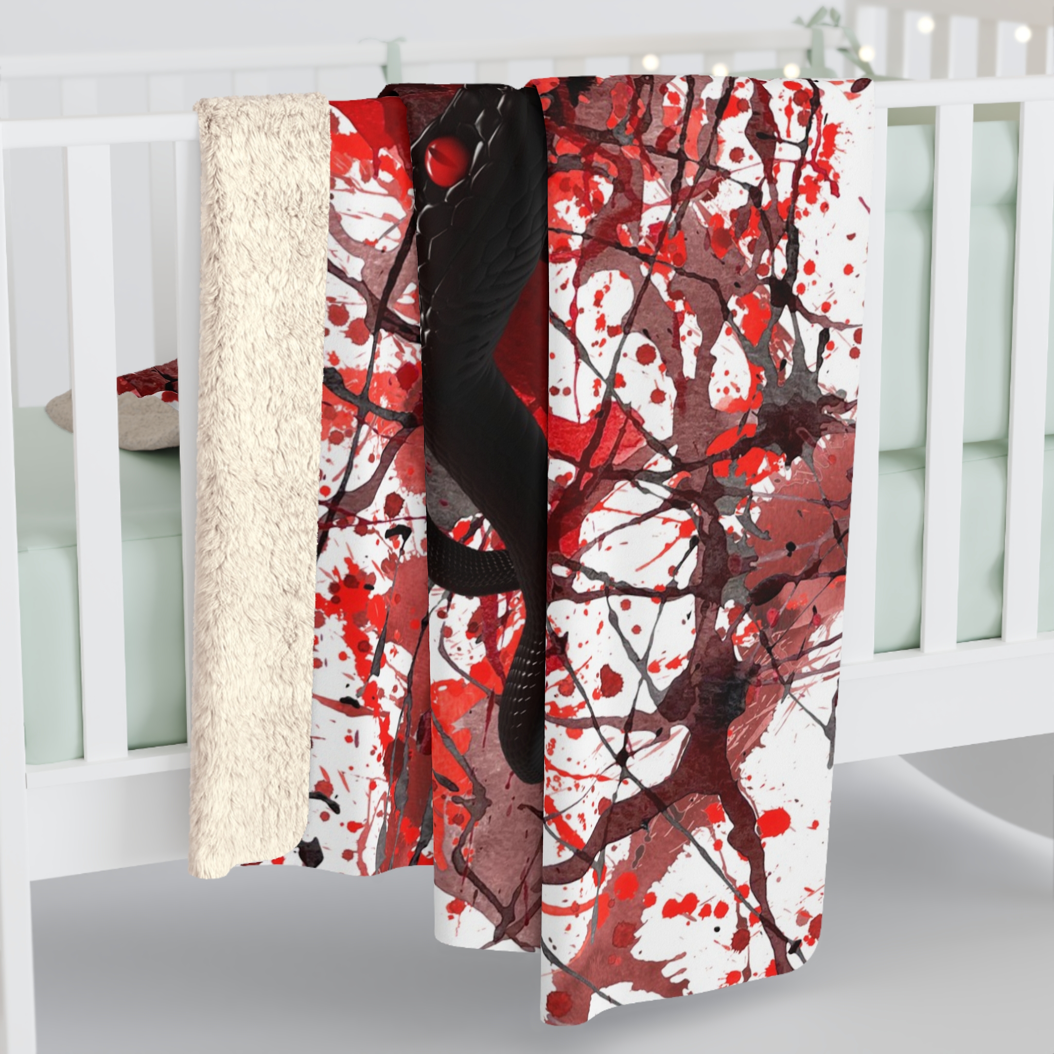 Johnson & Johnson Sherpa Fleece Blanket - Image 8
