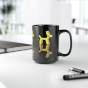 Keff Joons Black Mug (11oz, 15oz) - Thumbnail Image 10