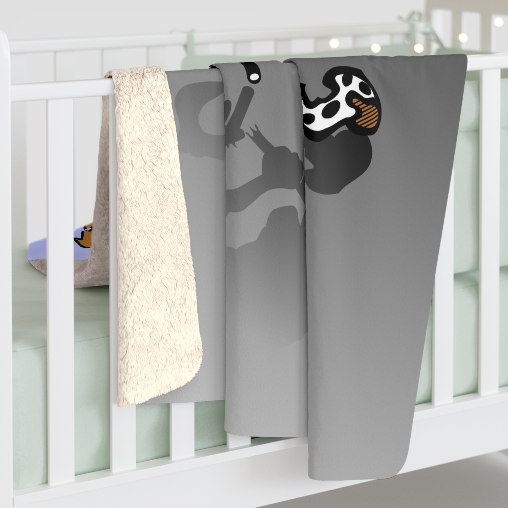 Little Geezers Sherpa Fleece Blanket - Image 4