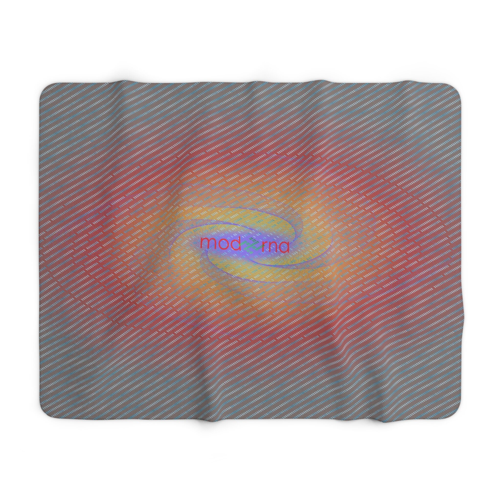 Moderna Sherpa Fleece Blanket - Image 5