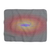 moderna sherpa fleece blanket