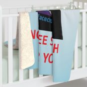 Narc Suckerberg Sherpa Fleece Blanket - Thumbnail Image 4