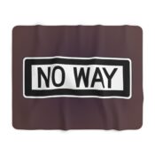 No Way Sherpa Fleece Blanket - Thumbnail Image 5