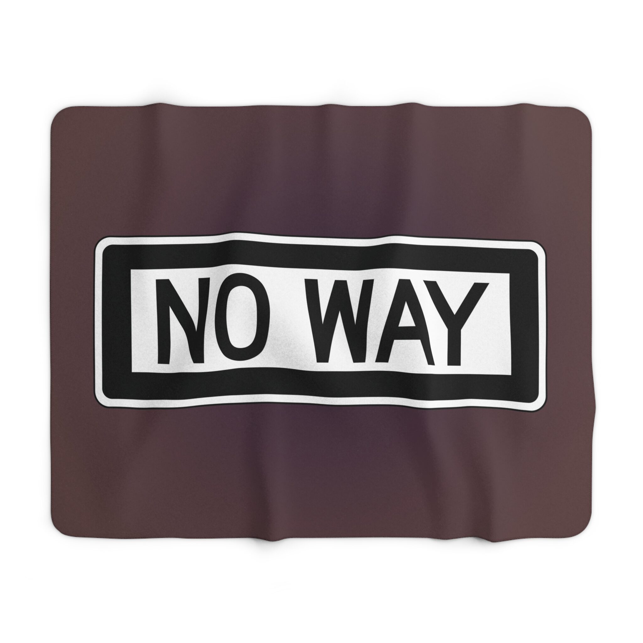 No Way Sherpa Fleece Blanket - Image 5