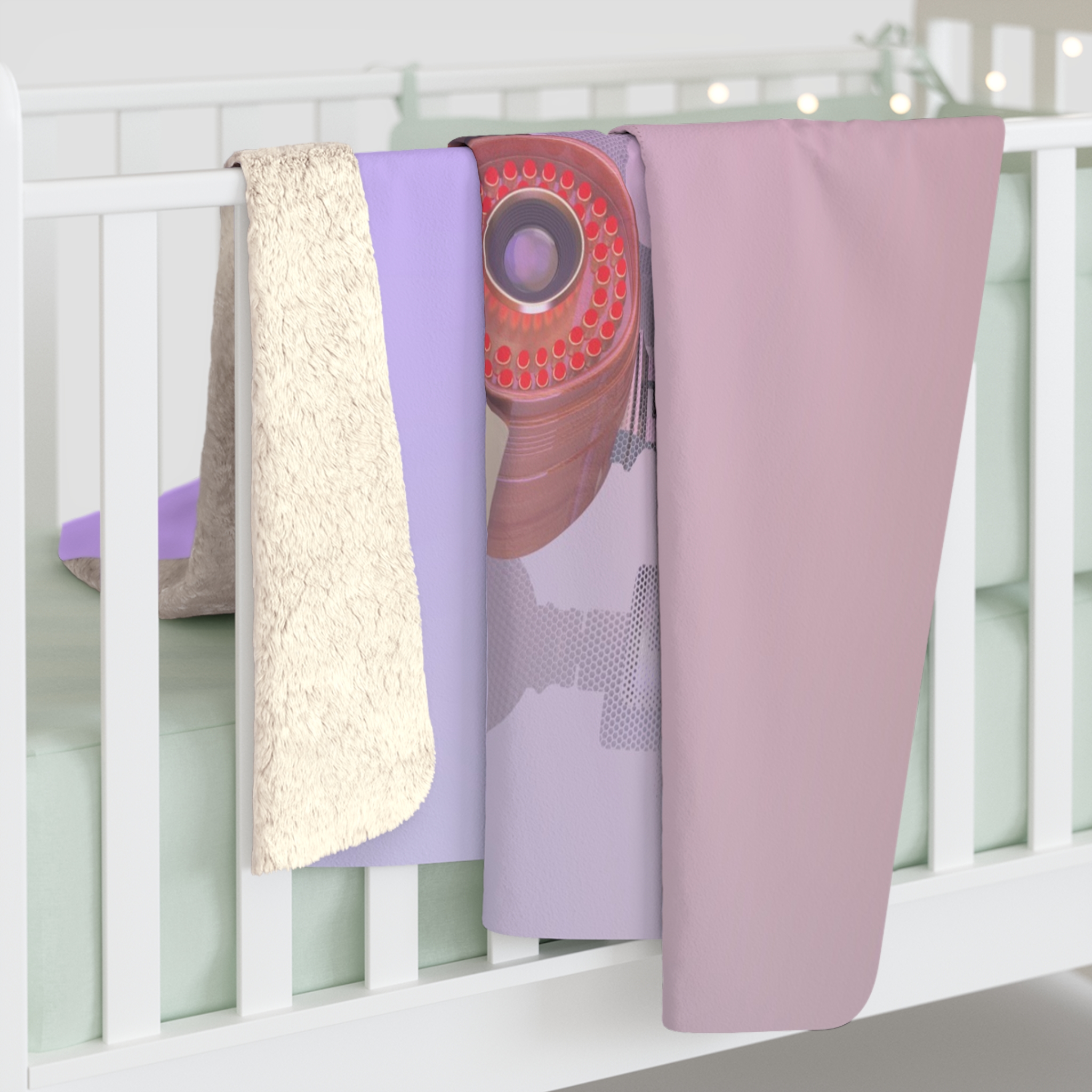 Oogle Sherpa Fleece Blanket - Image 4