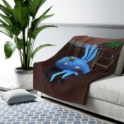 Quitter Sherpa Fleece Blanket - Thumbnail Image 7