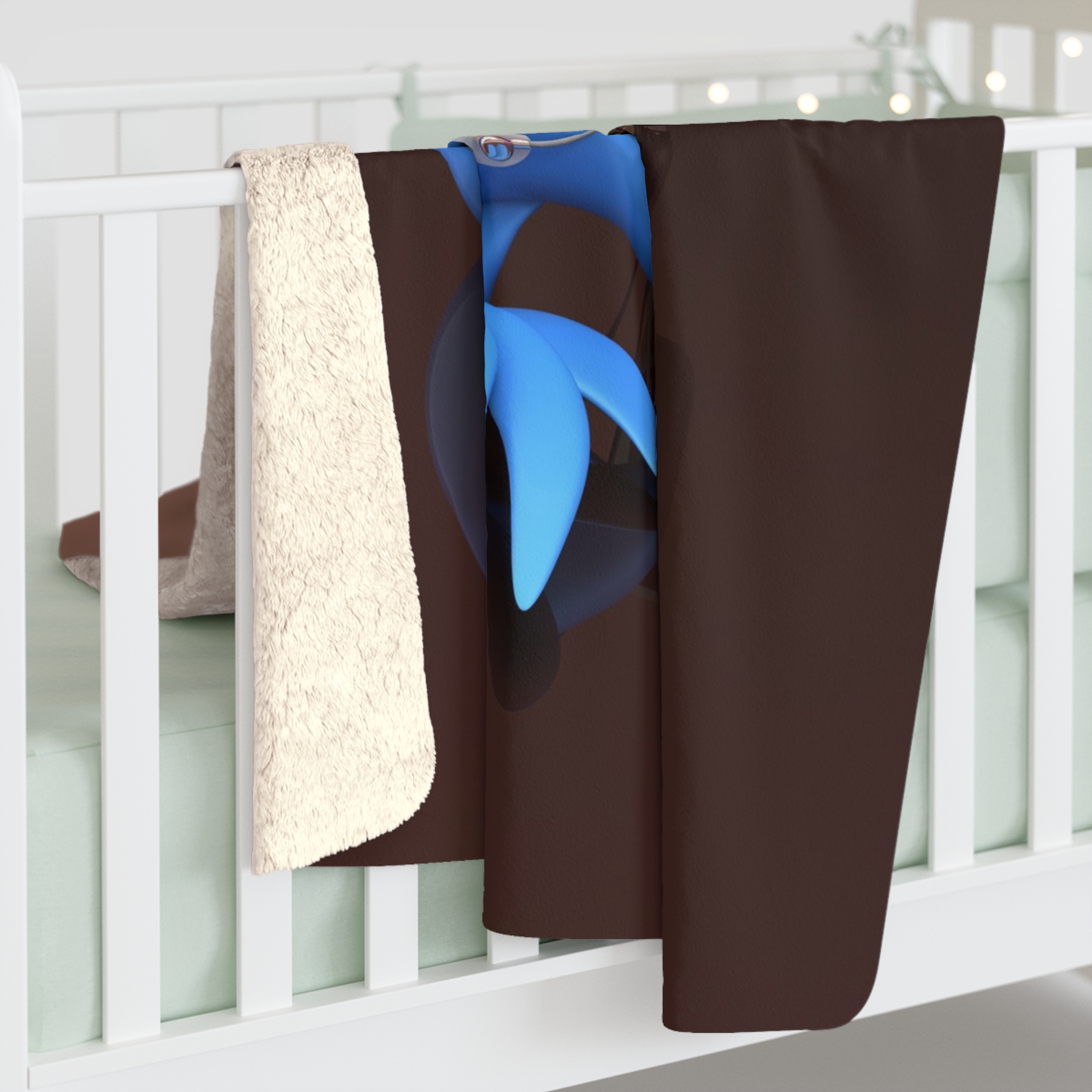 Quitter Sherpa Fleece Blanket - Image 4