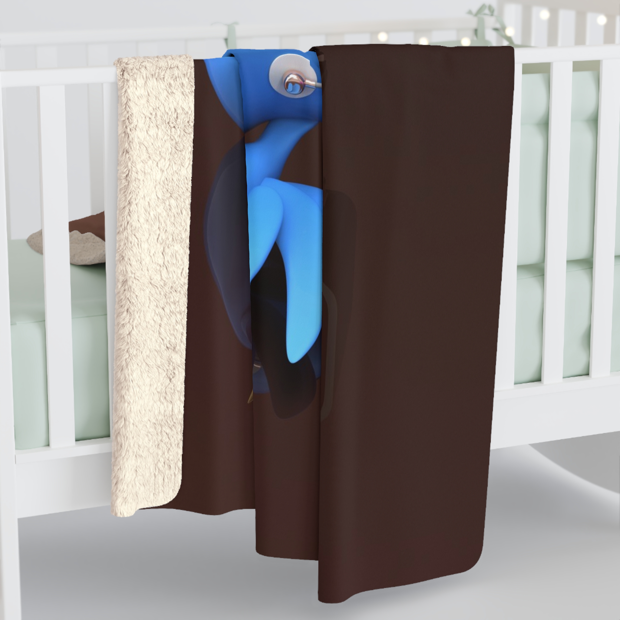Quitter Sherpa Fleece Blanket - Image 8