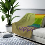 Rotten Apple Sherpa Fleece Blanket - Thumbnail Image 7