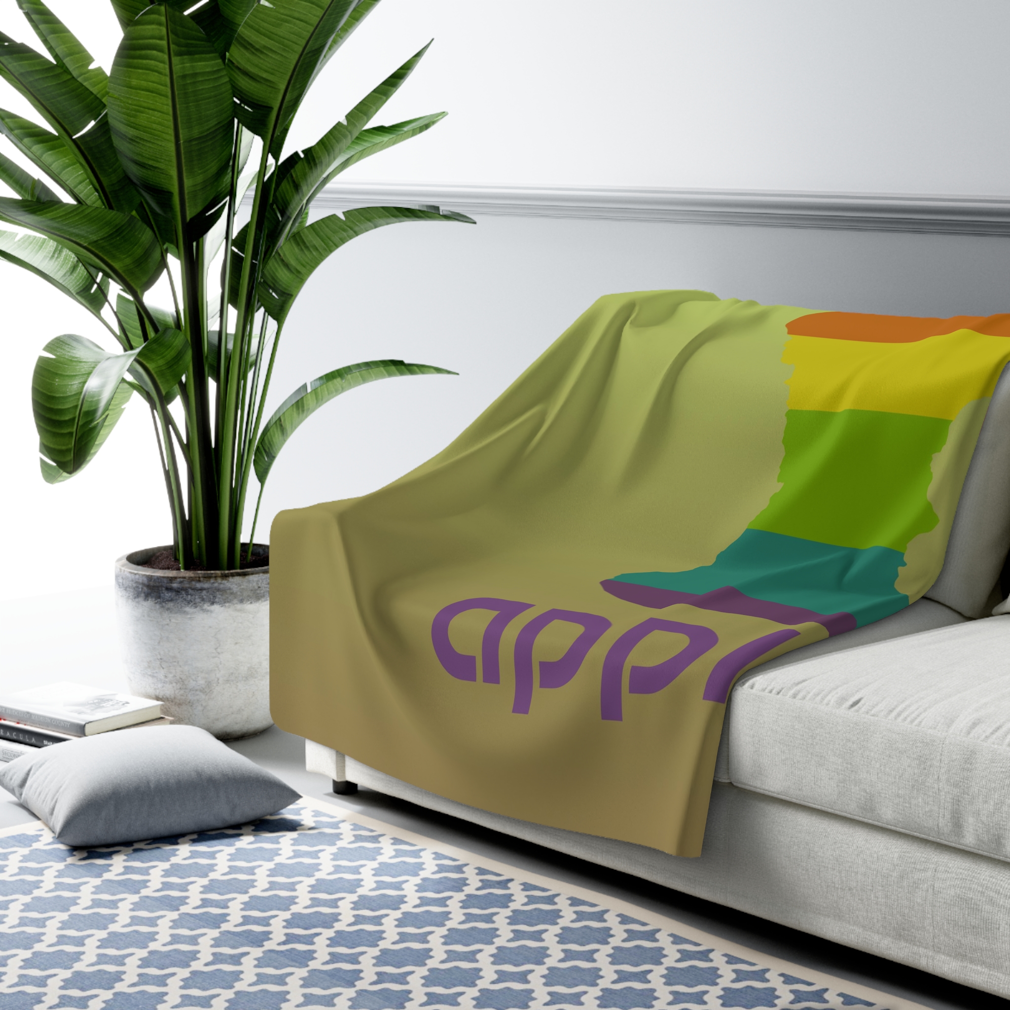 Rotten Apple Sherpa Fleece Blanket - Image 7