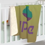 Rotten Apple Sherpa Fleece Blanket - Thumbnail Image 4