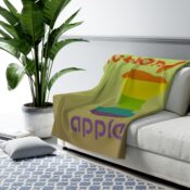Rotten Apple Sherpa Fleece Blanket - Thumbnail Image 3