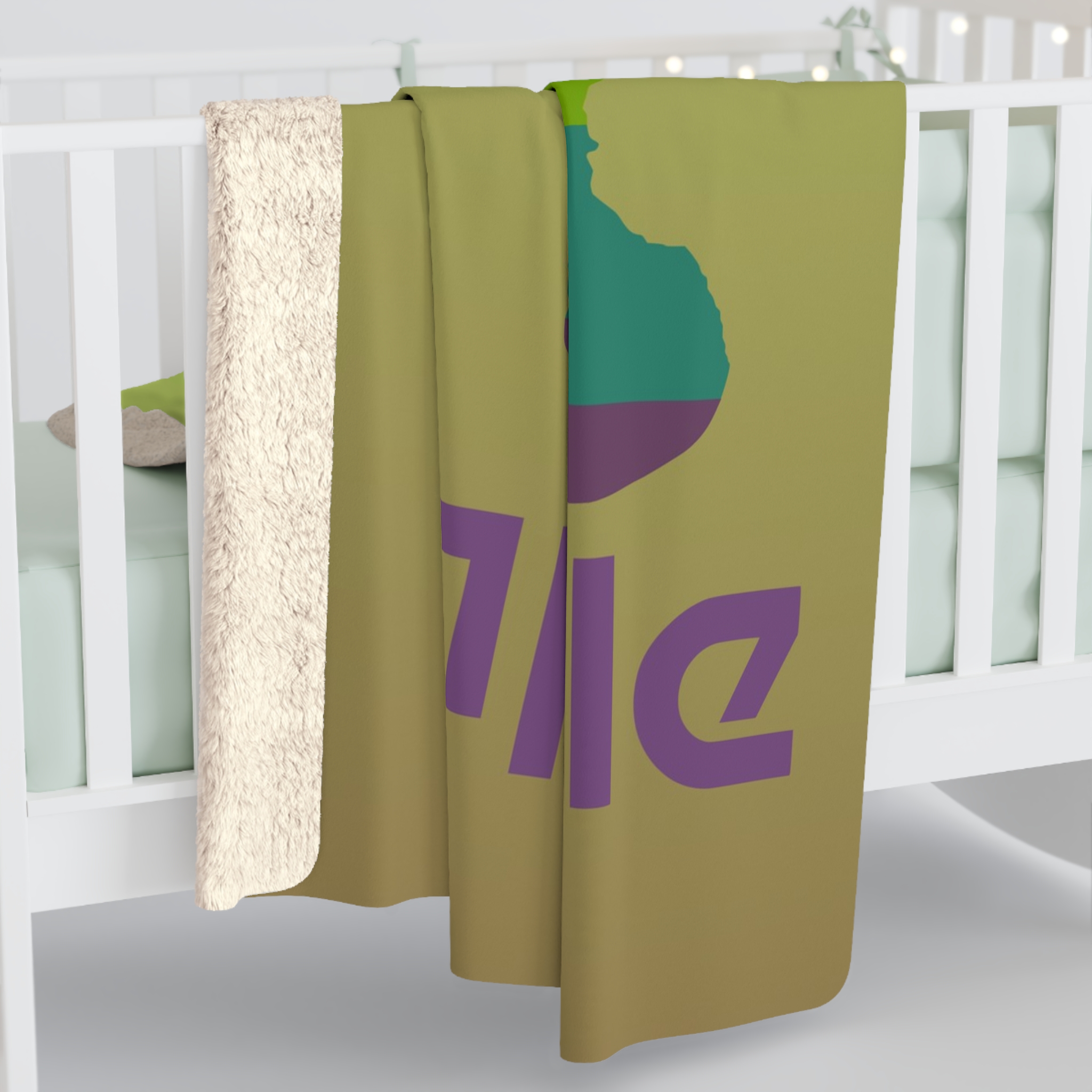 Rotten Apple Sherpa Fleece Blanket - Image 8