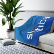 Shitibank Sherpa Fleece Blanket - Thumbnail Image 7