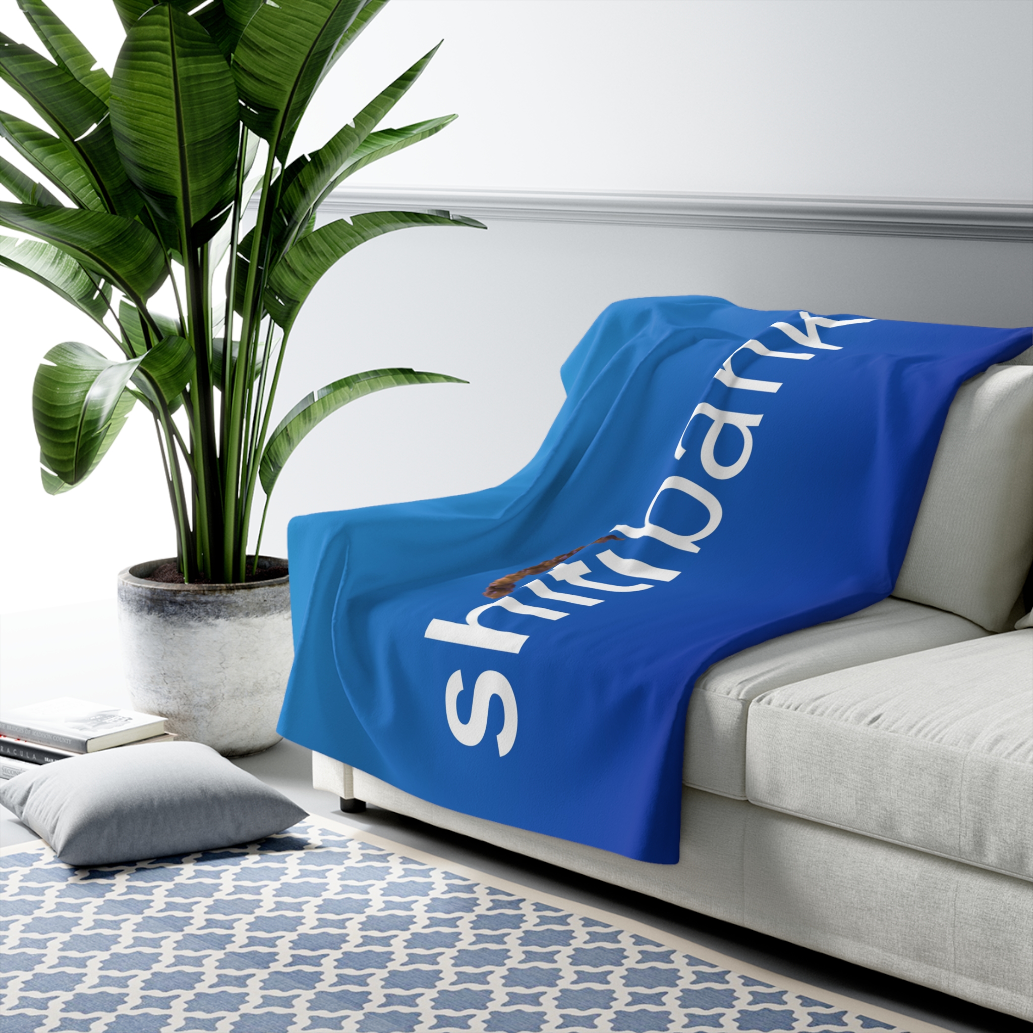 Shitibank Sherpa Fleece Blanket - Image 3