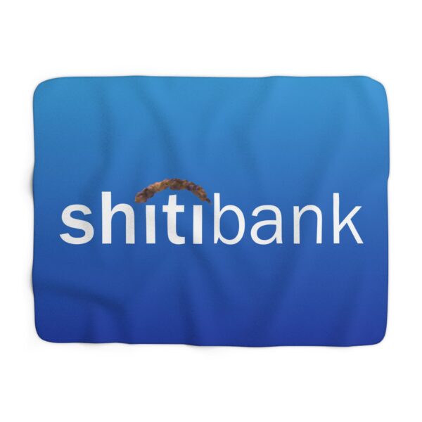 shitibank sherpa fleece blanket