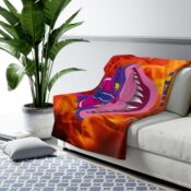 Taco Hell Sherpa Fleece Blanket - Thumbnail Image 3