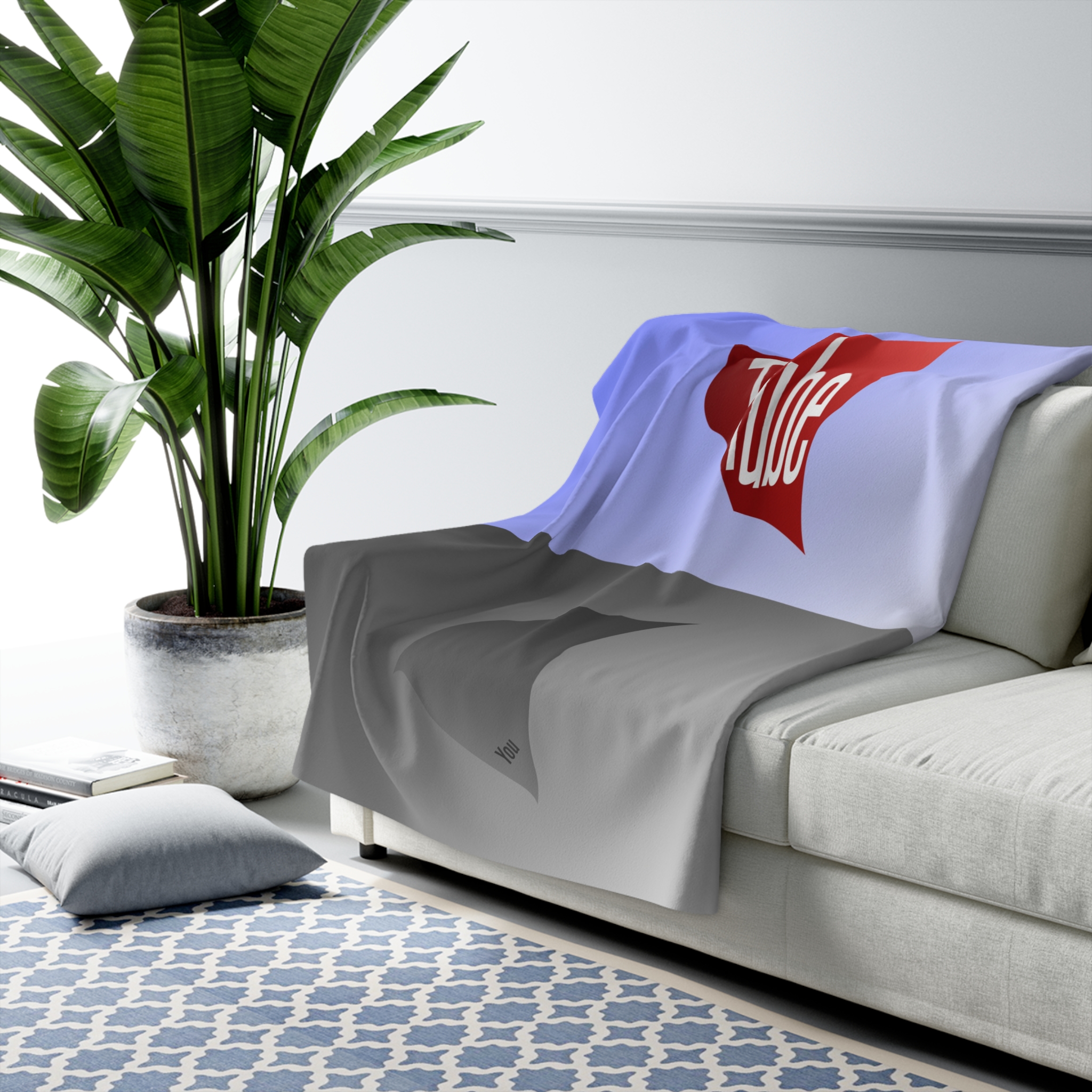 You Tube Sherpa Fleece Blanket - Image 3